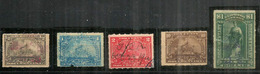 Year 1898 DOCUMENTARY Battleship Stamps. 1/2c - 1c - 2c- 10c + $ 1.00 . Oblitérés Bonne Qualité. Bonnes Valeurs - Revenues