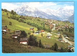 Suisse-Sornard-Nendaz-Sion (Valais)-1978-Vue Sur Le Village Et Sur Le Haut-de-Cry-Le Glacier Des Diablerets - Nendaz