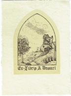 Ex Libris. A. Dasart. Paysage Avec Ruines. - Ex Libris