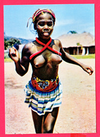 CPM- ZAÏRE 1974- PETITE  DANSEUSE Seins Nus -  Ref.5013 * TOP ** 2 SCANS - Kinshasa - Leopoldville (Leopoldstadt)