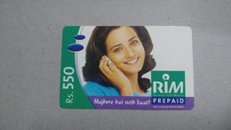 India-rim Prepiad Card-(44h)-(rs.550)-(navi Mumbai)-(30.6.2006)-(look Out Side)-used Card+1 Card Prepiad Free - Inde