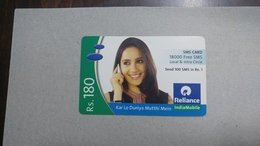 India-rim Prepiad Card-(48a)-(rs.180)-(navi Mumbai)-(31.3.2007)-(look Out Side)-used Card+1 Card Prepiad Free - Inde