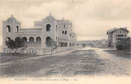 Hendaye        64         Le Casino Et Bd De La Plage       (voir Scan) - Hendaye