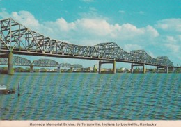 Kentucky Louisville Kennedy Memorial Bridge To Indiana - Louisville
