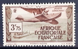 AFRIQUE EQUATORIALE FRANCAISE (AEF) - POSTE AERIENNE - N°4 - Neuf SANS Charnière ** / MNH - Nuevos