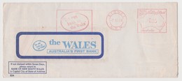 AUSTRALIA Bank Of New South Wales, Slogan Meter Postmark, Sydney 7 Jun 1968 (C145) - Marcofilia