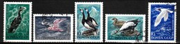 RUSSIE - CCCP / SERIE DE 5 TIMBRES OISEAUX - Collections, Lots & Series