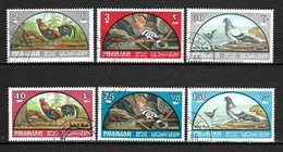 EMIRATS ARABES UNIS / SERIE DE 6 TIMBRES OISEAUX - Collections, Lots & Series