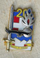 Insigne Stage N°20 , 1998 , GENDARMERIE, GENDARME CHASSAGNE - Police & Gendarmerie