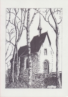 1985: TIELT : ## 't Stocktkapelletje ## : Pentekening Van Eric Vanneste – Uitgave “Vrijdag” - Postkaart 105 X 147 Mm - Tielt