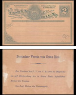 3865/ Costa Rica Entier Stationery Carte Postale (postcard) N°3 Neuf (mint) 1890 - Costa Rica