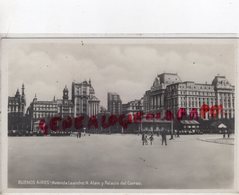 ARGENTINE- BUENOS AIRES- AVENIDA LEANDRO N. ALEM Y PALACIO DEL CORREO  - CARTE PHOTO AMERIQUE - Argentine