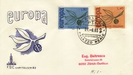 ITALY 1965 EUROPA CEPT FDC / Napoli / - 1965