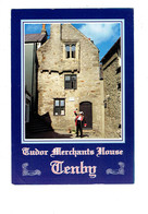 Cpm - Tenby Ville Au Pays De Galles - Tudor Merchant's House - Commerçant En Costume Cloche - 1997 - Pembrokeshire