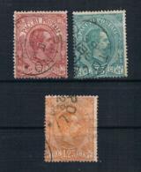Italien 1884 Paketmarken Mi.Nr. 3/4/5 Gestempelt - Paketmarken