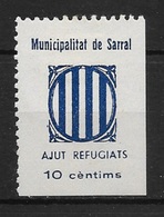 SARRAL (TARRAGONA). EDIFIL NUM. 11* - Emisiones Nacionalistas