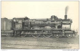Thème Train Machine 3225 Surchauffeur Diuchâtel- Mestre  Locomotives De L'est CP Ed. H.M.P. N° 114 Locomotive Vapeur - Treinen