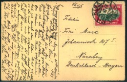 1928, Postcard From RIGA To Germany - Lettland