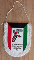 Pennant KUWAIT Handball Federation Association 23x27cm - Handball