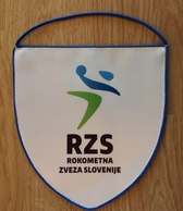 Pennant SLOVENIA Handball Federation Association New Design 18x20cm - Handball