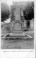 72-256 - SARTHE - MONTMIRAIL - Monument Commémoratif - Montmirail