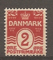 Yv. DK  N°  49   *    2  O   Cote  3,5 Euro BE R  2 Scans - Unused Stamps