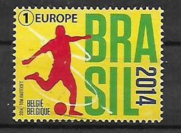 Belgien  2014  Fußball - WM In Brasilien  COB 4422  Postfrisch - Ongebruikt