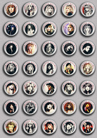 35 X ROCK STEVIE NICKS Music Fan ART BADGE BUTTON PIN SET 1 (1inch/25mm Diameter) - Musique