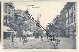 Herne - Bahnhofsstrasse - Strassenbahn - Verlag G. Thien Elberfeld 1909 - Herne