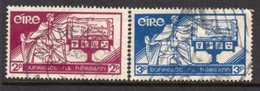 Ireland 1937 Constitution Day Set Of 2, Used, SG 105/6 - Usados