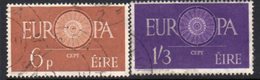 Ireland 1960 Europa Set Of 2, Used, SG 182/3 - Gebraucht