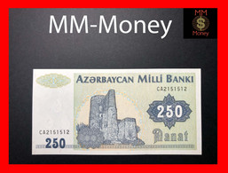 AZERBAIJAN 250 Manat 1992 P. 13 B "radar Serial"   UNC - Azerbaïjan