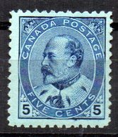 Sello Nº 80  Canada - Unused Stamps
