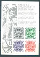 AUSTRALIA - MNH/** - REPLICA CARD # 17 ARMS OF THE COMMONWEALTH 1949-1950 - Lot 18799 - Proeven & Herdruk