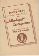 AD162 Rezepte Für Die Hausfrau Mit Nähr-Engel Erzeugnissen, Küchenchef Franz Ruhm - Eten & Drinken