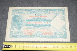 Loterie Coloniale 1937,Congo Belge,Colonie Du Congo,50 Fr. - Loterijbiljetten