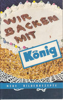 AD169 Rezeptheft KÖNIG Bilderrezepte, Wir Backen Mit, 33 Seiten - Eten & Drinken