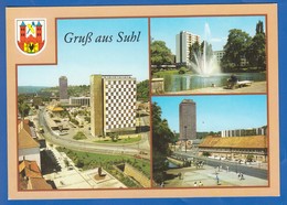 Deutschland; Suhl; Multibildkarte - Suhl