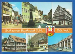 Deutschland; Suhl; Multibildkarte; Bild1 Mit Thür Wald - Suhl