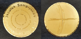 AC - Xth EUROPEAN & MEDITERRANEAN ARCHERY CHAMPIONSHIP 27 - 29 JUNE 1986 IZMIR, TURKEY MEDALLION - Tiro Al Arco