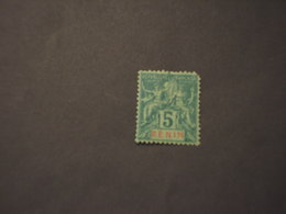 BENIN - 1894 ALLEGORIA  5 C.(difettoso) - NUOVO(+) - Ungebraucht