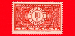 SENEGAL - Africa Occidentale Francese - AOF - 1935 - Segnatasse - Timbre-taxe - 10 - Timbres-taxe