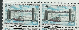 [27] Variété : N° 1564 Double-frappe De La Légende Rochefort Pont De Martrou Tenant à Normal ** - Ungebraucht