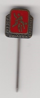 Enamel Pin Badge Poland Wrestling Association Federation Polska - Wrestling