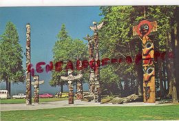 CANADA - VANCOUVER- TOTEM POLES STANLEY PARK -FANTASTIC INDIAN CARVINGS - Vancouver