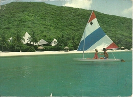 British Virgin Islands (Antille) Virgin Gorda, Little Dix Bay, "A Rockresort", View Seen From The Sea - Jungferninseln, Britische