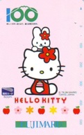 MANGA * Carte Prépayée Japon * Comics * CHAT * HELLO KITTY  (1030)  CAT Japan Prepaid Card * Katze Karte * - BD