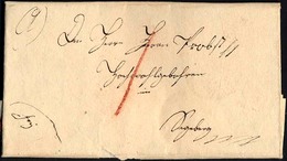 HAMBURG VORPHILA 1831, Brief Von Hamburg Nach Segeberg, Handschriftlich Frey, Pracht - Otros & Sin Clasificación