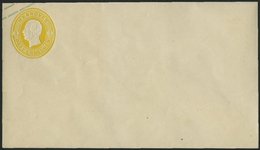 HANNOVER U 7IIND BRIEF, 1857, 3 Gr. König Georg V, Neudruck, Wertstempel Links, Lange Gummierung, Überdruck Ohne Lücke,  - Hanovre