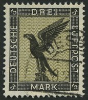 Dt. Reich 384 O, 1926, 3 M. Adler, Pracht, Mi. 120.- - Other & Unclassified